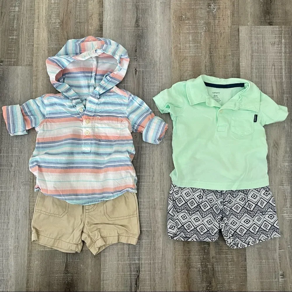 Carters outfits - 2 outfits with 2 pieces each